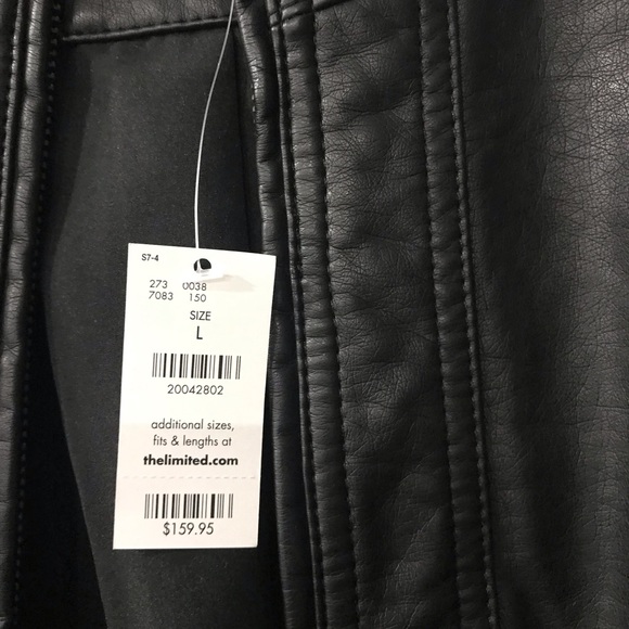 The Limited leather jacket size L - Picture 3 of 5